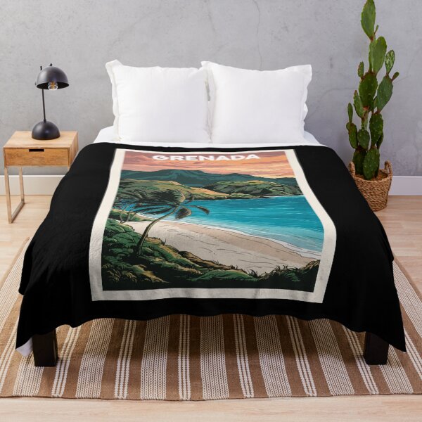 Item preview, Grenada, Travel Art designed and sold by PinkandP.