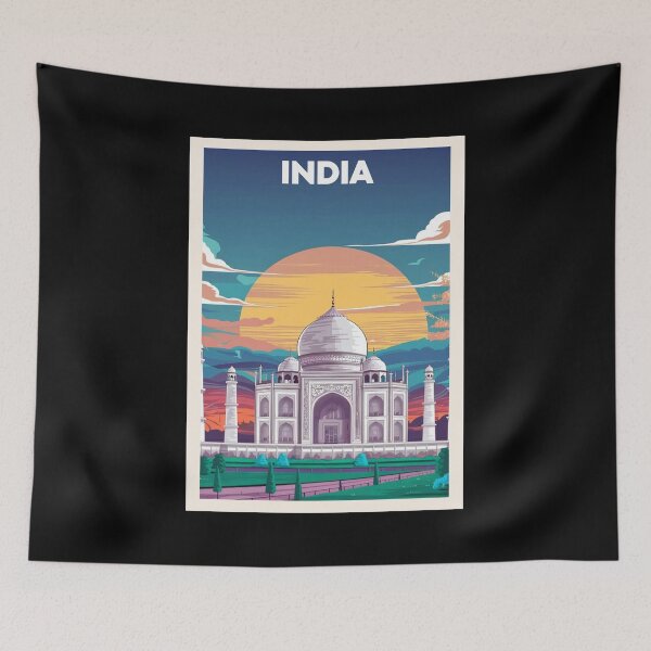 Item preview, India, Travel Art designed and sold by PinkandP.