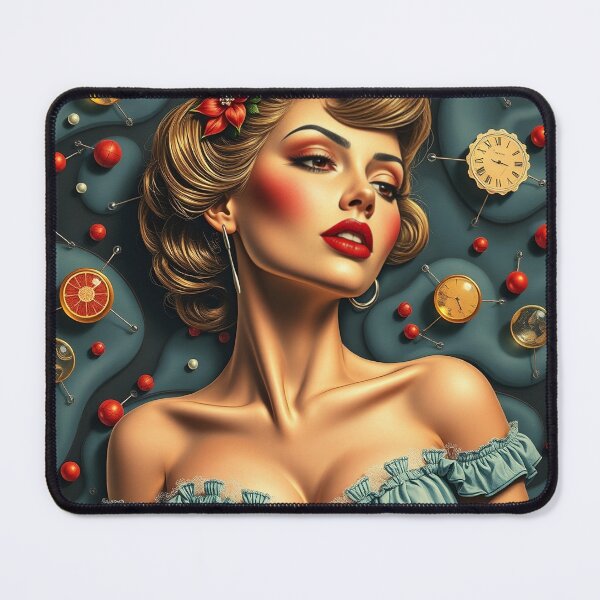 Item preview, Pin Up pattern #39 designed and sold by Kaleidoscope Print.