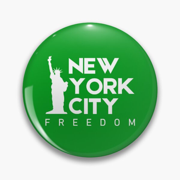 Item preview, New York City Status Of Liberty Freedom Typography designed and sold by The magic  Yellow bus.