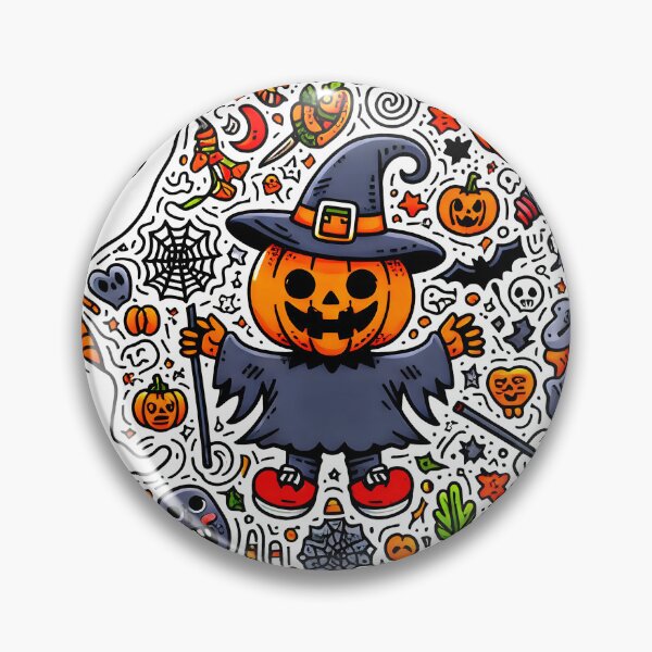 Item preview, Spooky Halloween Doodle Mix designed and sold by Thai Vibe Studio.