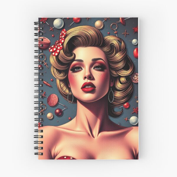 Item preview, Pin Up pattern #41 designed and sold by Kaleidoscope Print.