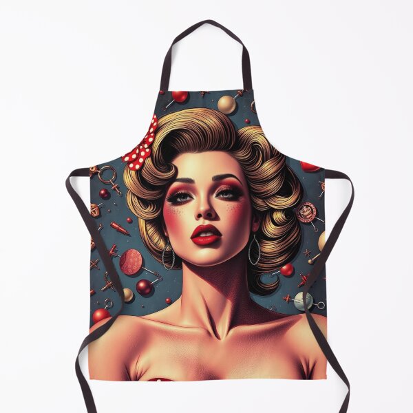 Item preview, Pin Up pattern #41 designed and sold by Kaleidoscope Print.