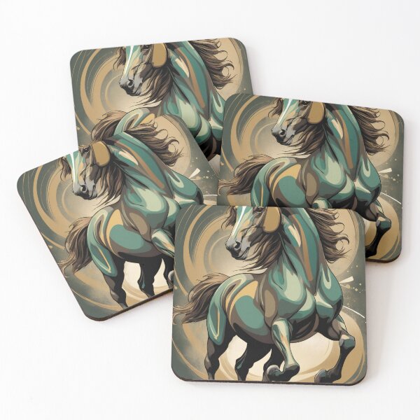 Item preview, Abstract Equine Power designed and sold by ImmersiveArt Era.