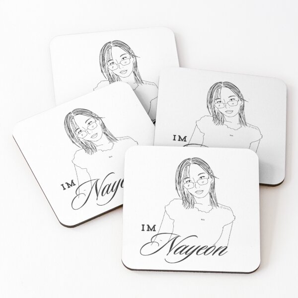 Item preview, Nayeon - Black Lineart w/ name designed and sold by itsaiaaa.