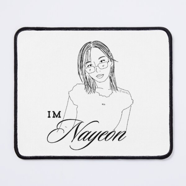 Item preview, Nayeon - Black Lineart w/ name designed and sold by itsaiaaa.