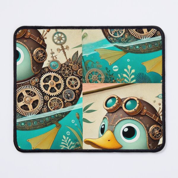 Item preview, Steampunk Diving Duck designed and sold by Sillytoe.