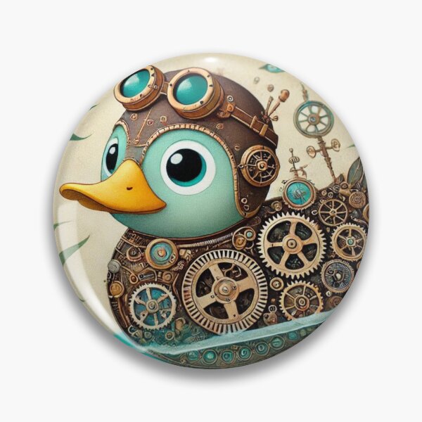 Item preview, Steampunk Diving Duck designed and sold by Sillytoe.
