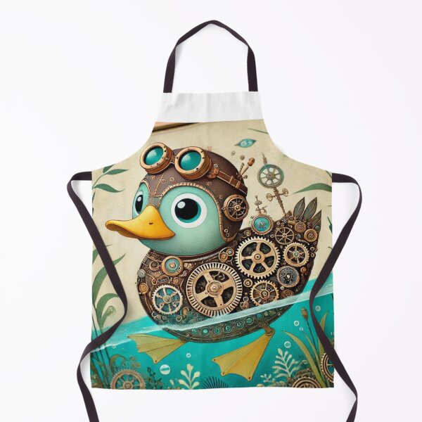 Item preview, Steampunk Diving Duck designed and sold by Sillytoe.
