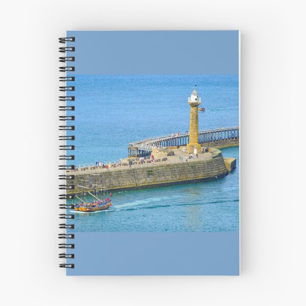Item preview, Muelle de Whitby y barco pirata designed and sold by Alisonchambers2.
