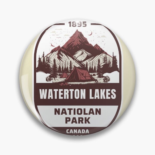 Item preview, Waterton Lakes National Park designed and sold by aussieexplore.