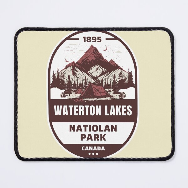 Item preview, Waterton Lakes National Park designed and sold by aussieexplore.