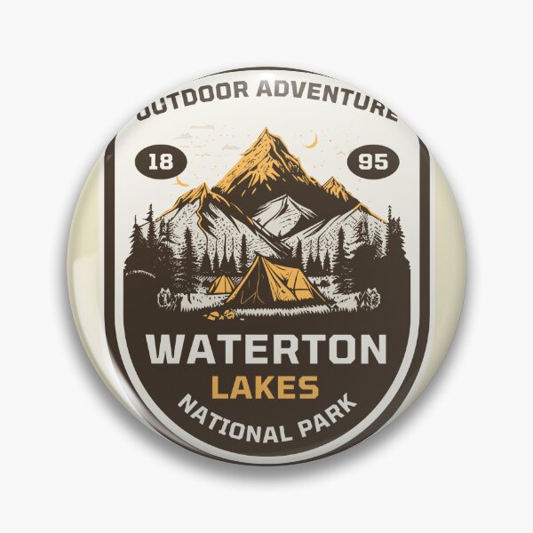 Item preview, Waterton Lakes National Park designed and sold by aussieexplore.