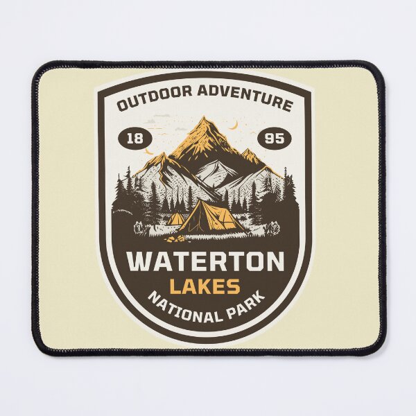 Item preview, Waterton Lakes National Park designed and sold by aussieexplore.