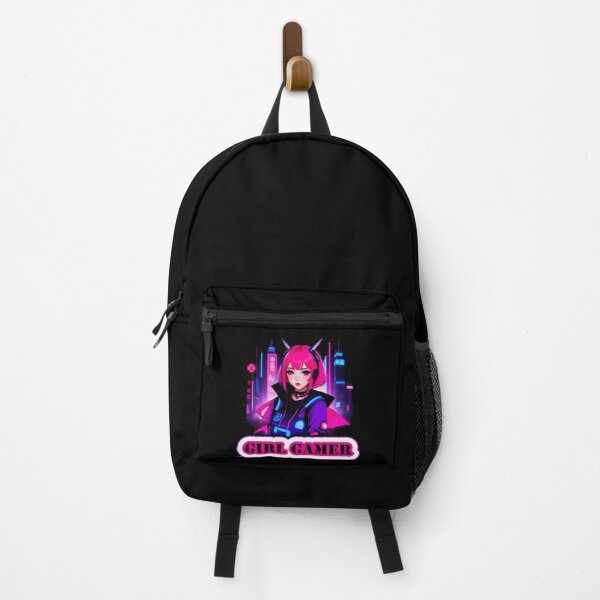 Item preview, Girl Gamer with Girl Gamer Words - Pink Hair designed and sold by Beachy.