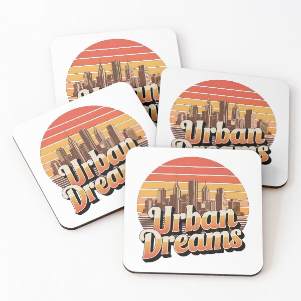 Item preview, Urban dreams city retro designed and sold by ArtbySameer.