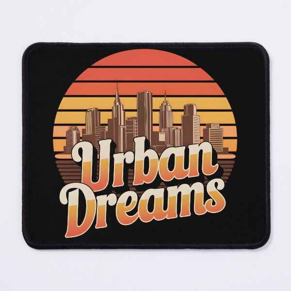 Item preview, Urban dreams city retro designed and sold by ArtbySameer.