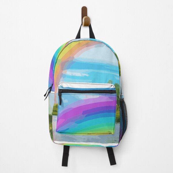 Item preview, Rainbow on the lake designed and sold by Simmikreative.