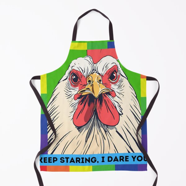 Item preview, "Bold Chicken Stare: I Dare You! designed and sold by Vestina88.