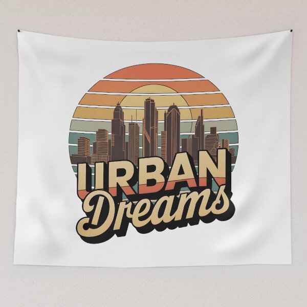 Item preview,  Urban dreams city vintage designed and sold by ArtbySameer.