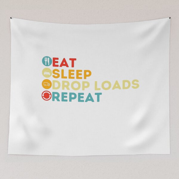 Item preview, Master the Grind: Eat, Sleep, Drop Loads, Repeat designed and sold by designemarket.
