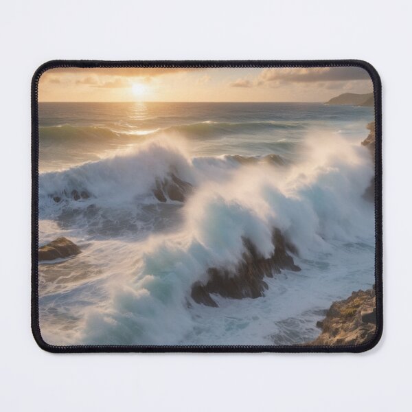 Item preview, Sunrise over the turbulent sea 02 designed and sold by I-HERE.
