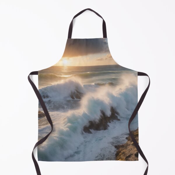 Item preview, Sunrise over the turbulent sea 02 designed and sold by I-HERE.