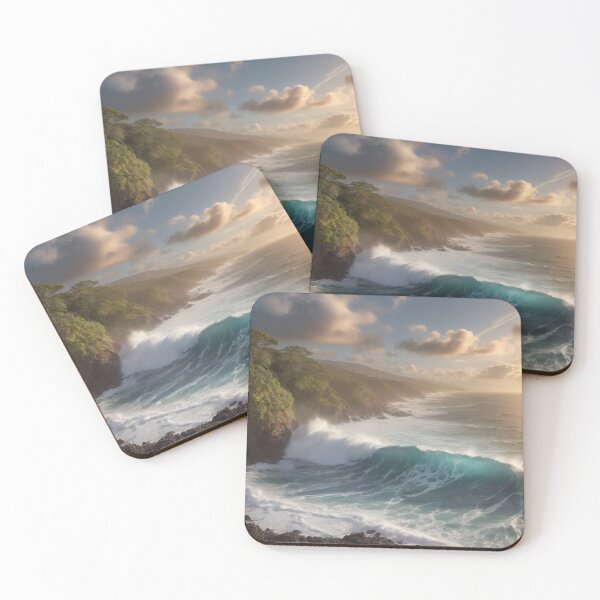 Item preview, Sunrise over the turbulent sea 03 designed and sold by I-HERE.