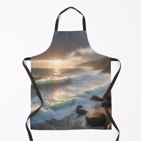 Item preview, Sunrise over the turbulent sea 04 designed and sold by I-HERE.
