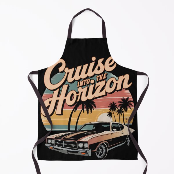 Item preview, Cruise into the horizon vintage retro designed and sold by ArtbySameer.