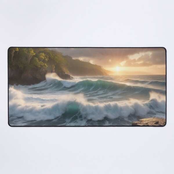 Item preview, Sunrise over the turbulent sea 05 designed and sold by I-HERE.