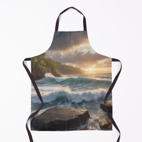 Item preview, Sunrise over the turbulent sea 05 designed and sold by I-HERE.