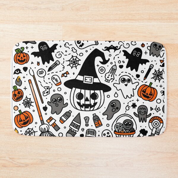 Item preview, Hand-Drawn Halloween designed and sold by Thai Vibe Studio.