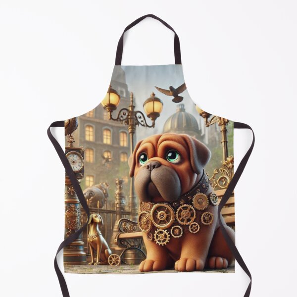 Item preview, Steampunk Dogue De Bordeaux designed and sold by Sillytoe.