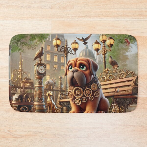 Item preview, Steampunk Dogue De Bordeaux designed and sold by Sillytoe.