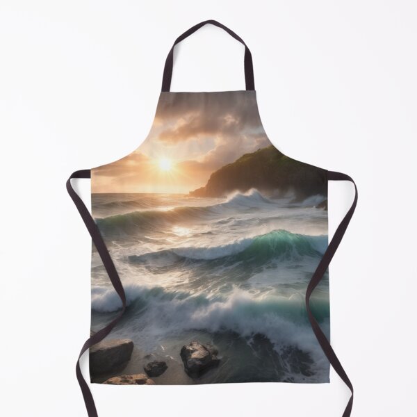Item preview, Sunrise over the turbulent sea 08 designed and sold by I-HERE.