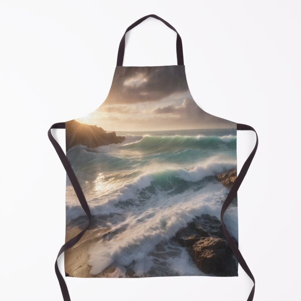 Item preview, Sunrise over the turbulent sea 09 designed and sold by I-HERE.
