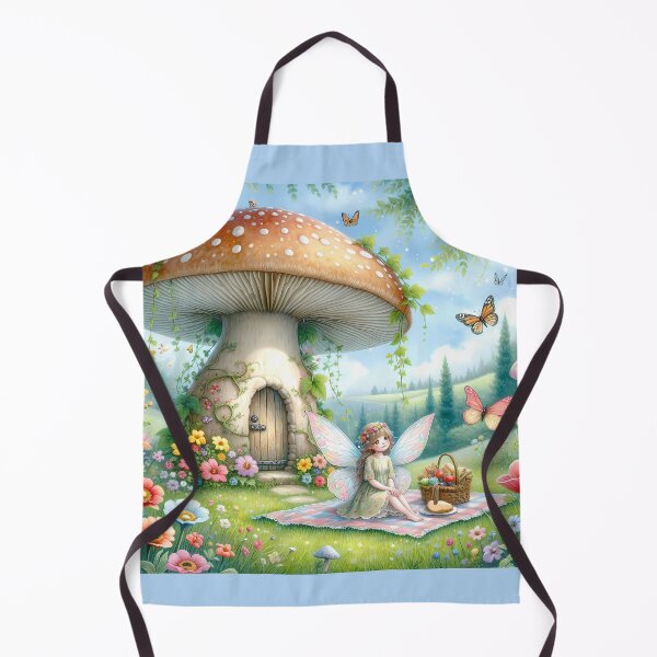 Item preview, Fairy Picnic - Enchanted Mushroom Meadow designed and sold by Venta Mix JellycientArt.