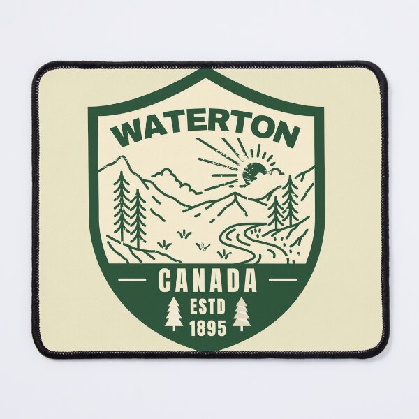 Item preview, Waterton Lakes National Park designed and sold by aussieexplore.