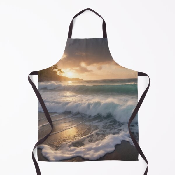 Item preview, Sunrise over the turbulent sea 10 designed and sold by I-HERE.