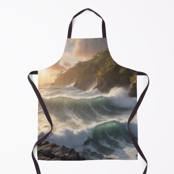 Item preview, Sunrise over the turbulent sea 11 designed and sold by I-HERE.