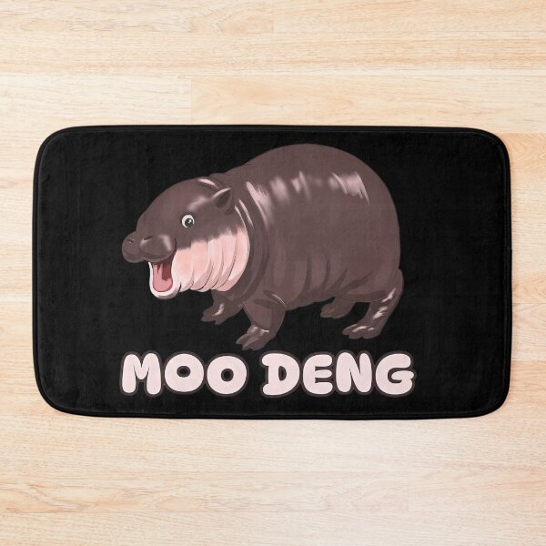 Item preview, Pretty in Pink Moo Deng designed and sold by Blossence Designs.