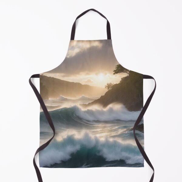 Item preview, Sunrise over the turbulent sea 12 designed and sold by I-HERE.