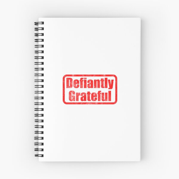 Item preview, Defiantly Grateful (stacked) designed and sold by Studio-Nauni.