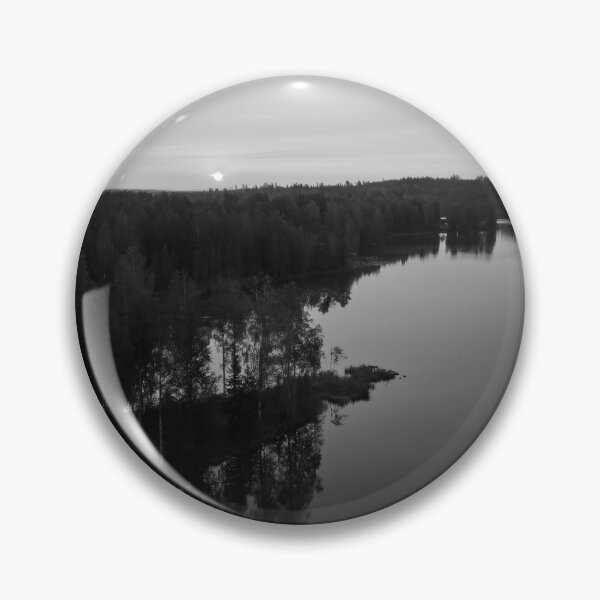 Item preview, Sun just above the forest bw designed and sold by Jouko Lehto Photography.