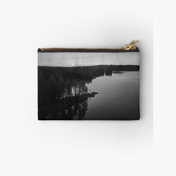 Item preview, Sun just above the forest bw designed and sold by Jouko Lehto Photography.