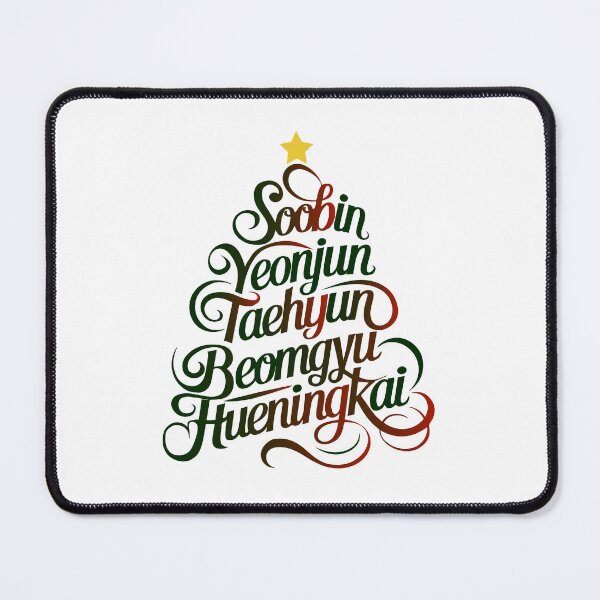 Item preview, TXT Logo Tomorrow X Together Christmas Tree designed and sold by IronMan5000.