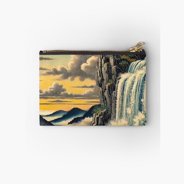 Item preview, At Jama - A Contemporary Ukiyo-e Nature Landscape designed and sold by Kijiermono.