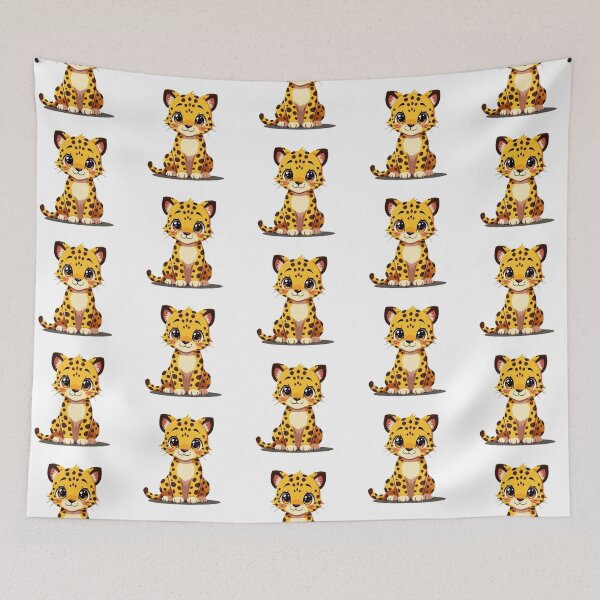 Item preview, Funny and Cute Anime Leopard designed and sold by ThreeftlyPicks.
