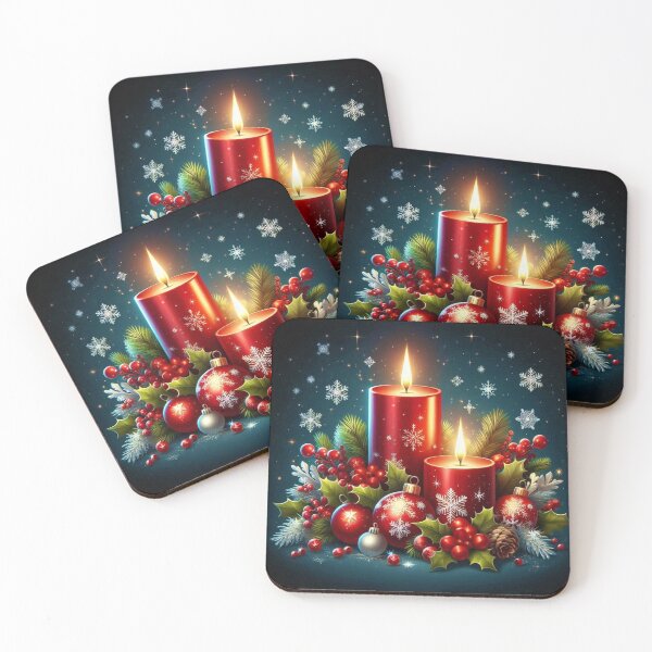 Item preview, Christmas Candles designed and sold by Myra365Art.